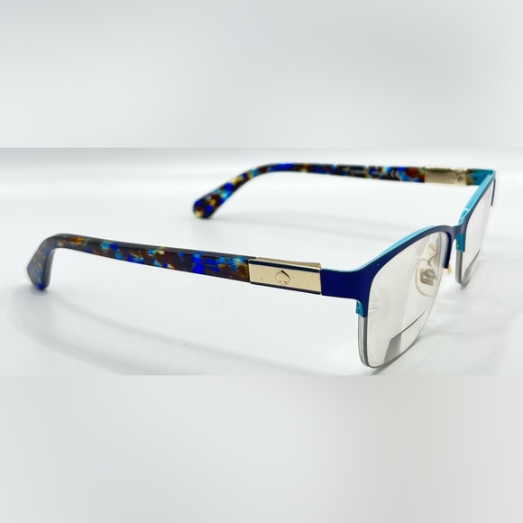 kate spade Accessories Kate Spade Glorianne Blue Oval Halfrim